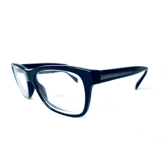 Prada Black Acetate Wayfarer Glasses - Picture 1 of 11